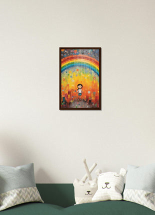 Rainbow child poster