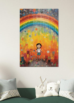 Rainbow child poster