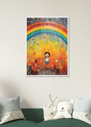 Rainbow child poster