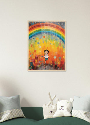 Rainbow child poster