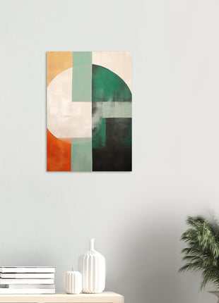 Modern painting poster