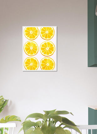 Lemon slices poster