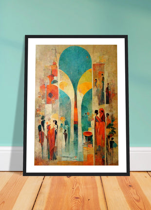 Abstract Boho Poster