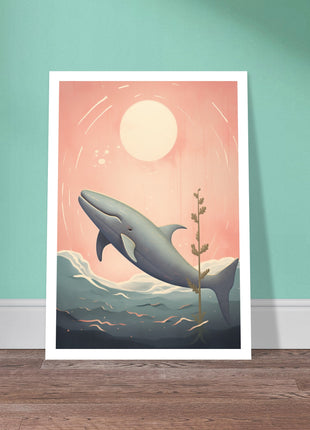 Whale & Sun poster