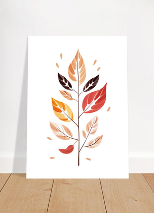 Fall branch poster