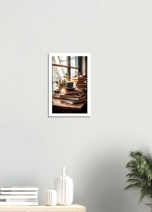 Cozy kitchen coffee poster