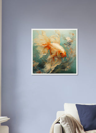 Seren goldfish poster