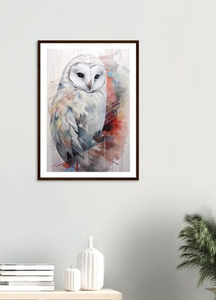 White owl poster