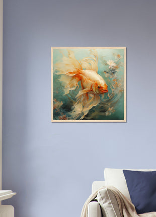 Seren goldfish poster