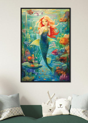 Littler mermaid kids poster