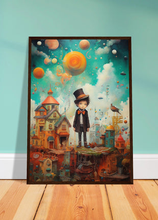 Little magician - kids room poster