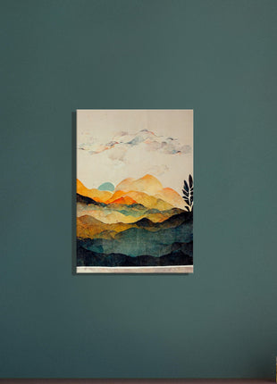 Abstract Landscape Poster