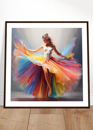 Rainbow dancer poster