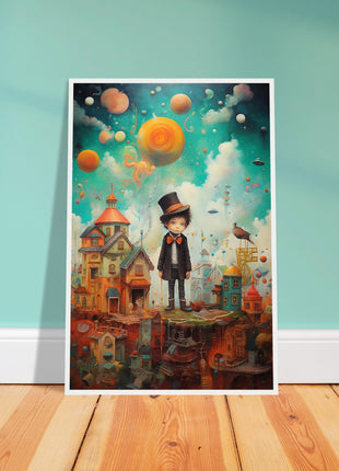 Little magician - kids room poster