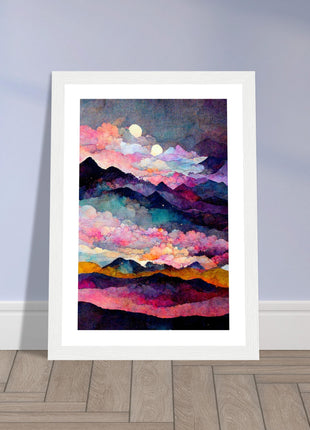 Aurora Nights Poster - Colorful Dreams