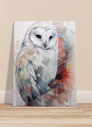 White owl poster