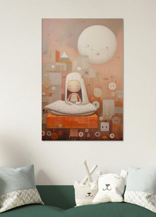 Little sleepyhead - kids room poster