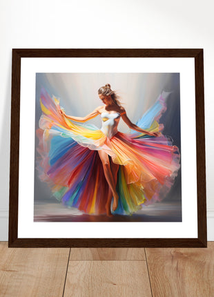 Rainbow dancer poster