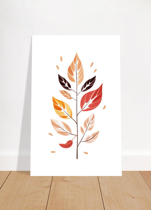 Fall branch poster