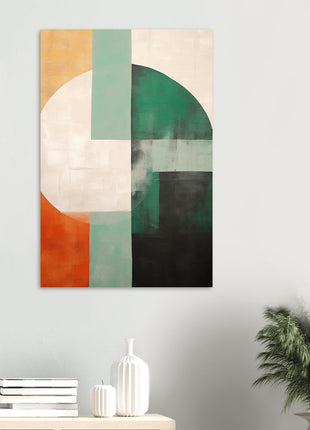 Modern painting poster