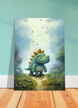 Kleine dino-poster