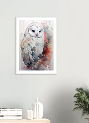 White owl poster