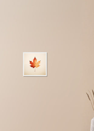 Fall leaf - Fall poster