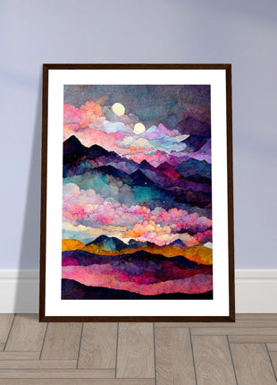 Aurora Nights Poster - Colorful Dreams