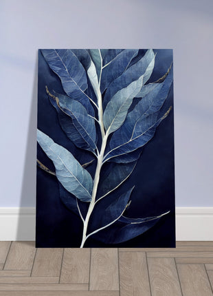 Navy blue branch poster