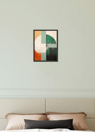 Modern painting poster