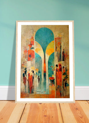 Abstract Boho Poster