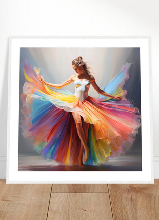 Rainbow dancer poster