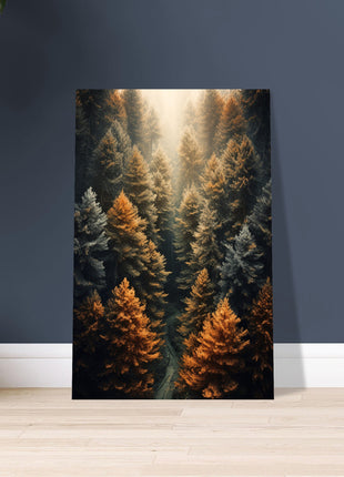 Fall woods  poster