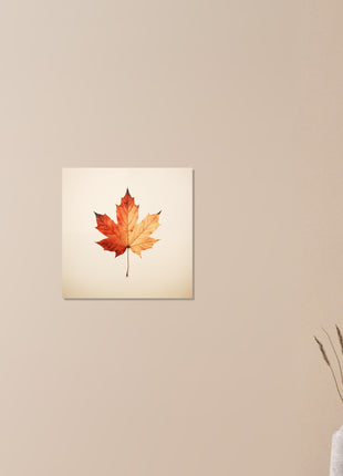 Fall leaf - Fall poster