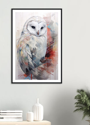 White owl poster