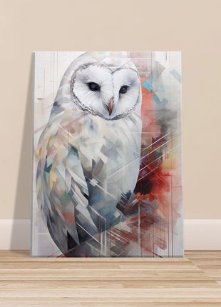 White owl poster