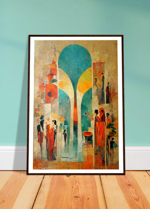 Abstract Boho Poster