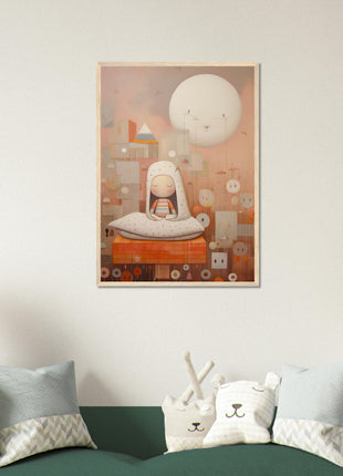 Little sleepyhead - kids room poster