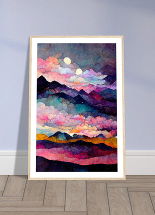 Aurora Nights Poster - Colorful Dreams