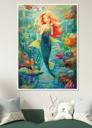 Littler mermaid kids poster