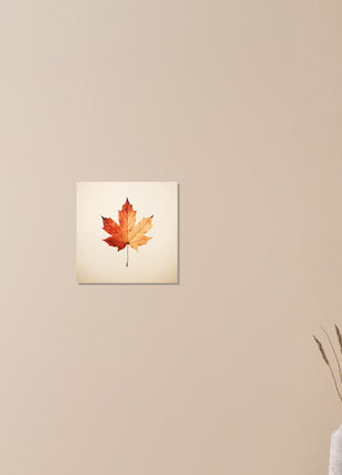 Fall leaf - Fall poster