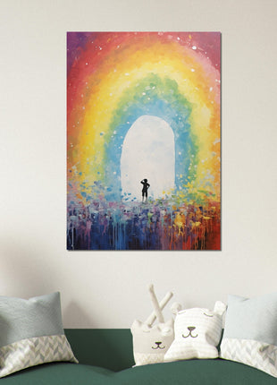 Over the rainbow poster