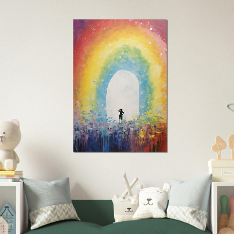 Over the rainbow poster