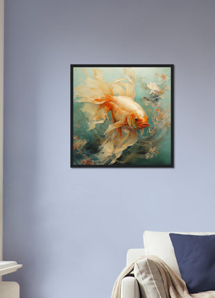 Seren goldfish poster