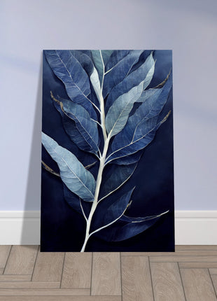 Navy blue branch poster