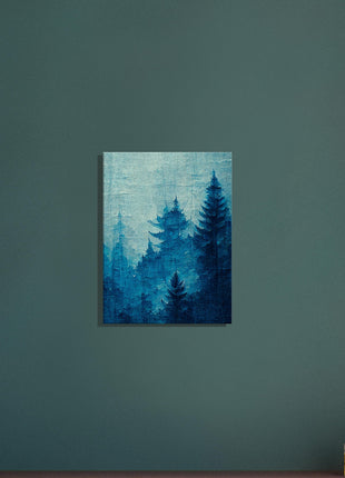 Blue forest poster