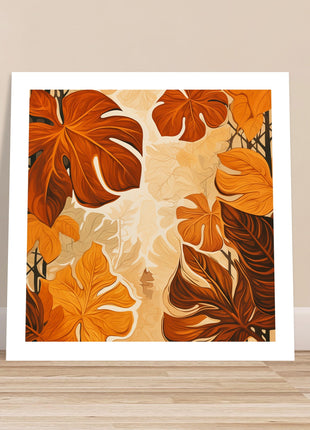 Fall leaves - Fall poster