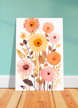 Pastel Flower Poster