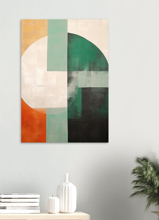 Modern painting poster