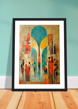 Abstract Boho Poster